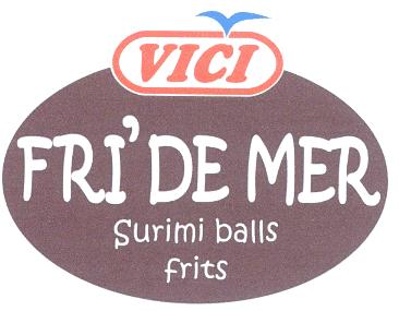 Prekės ženklas: VIČI FRI'DE MER Surimi balls frits